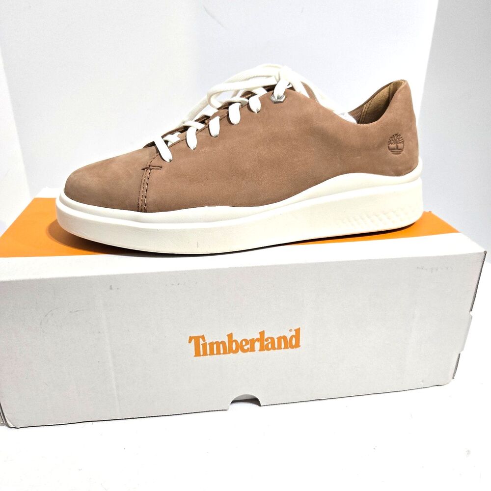 Timberland Nite Flex Sneaker Womens Size 10 Shoe Leather‎ Med. Beige Nubuck NEW